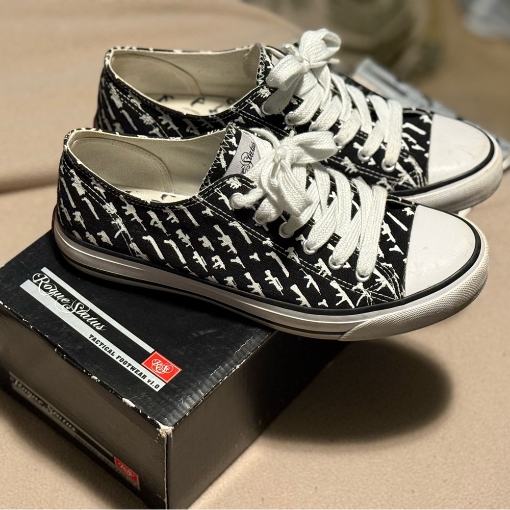 Converse Black and White Sneakers
